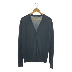 [] Prada | High Gauge Knit Cardigan | 52 | Black | Men's